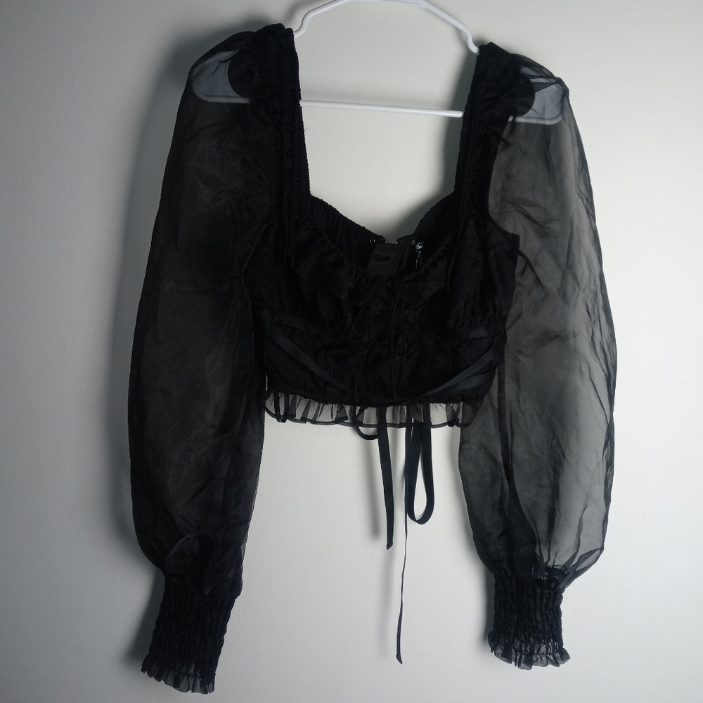 For Love & Lemons Gabrielle Top Size M